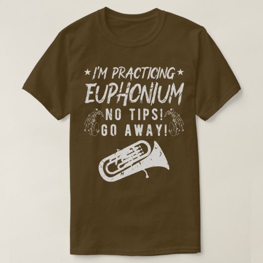 eufonium t-shirt (Design voorkant)