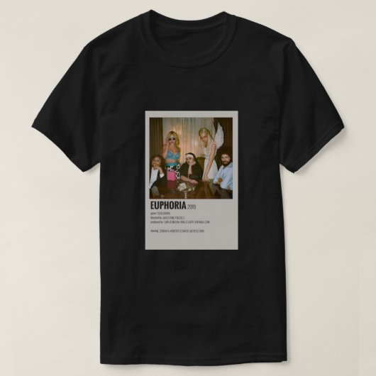 euforisch show poster Klassiek T-shirt (Design voorkant)