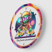 Euforische buitenaardse beats grote klok (Hoek)