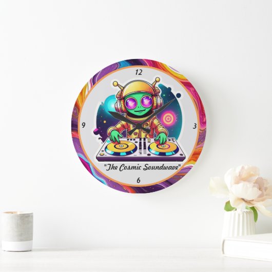 Euforische buitenaardse beats grote klok (Huis)