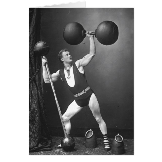 Eugen Sandow Strongman (Voorkant)