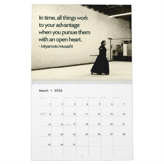 Eugene Aikikai 2026 Calendar Kalender (Mar 2026)