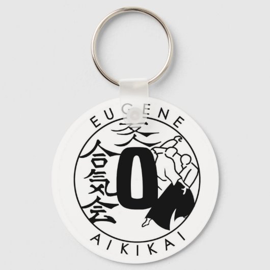 Eugene Aikikai keychain fob (Voorkant)
