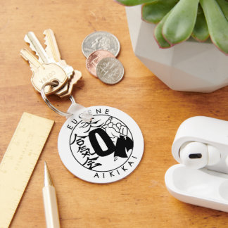 Eugene Aikikai keychain fob