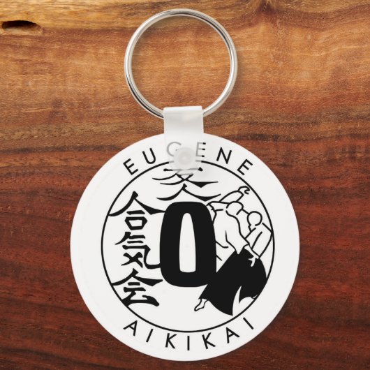 Eugene Aikikai keychain fob (Voorkant)