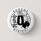 Eugene Aikikai kleine knop Ronde Button 3,2 Cm (Voorkant)