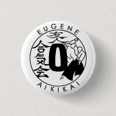 Eugene Aikikai small button (Voorkant)