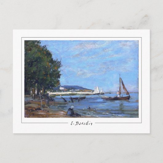 Eugène Boudin #178 - Kunstpostkaart Briefkaart (Voorkant)