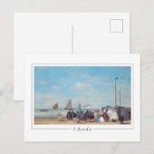 Eugène Boudin #199-2 - Kunstansichtkaart Briefkaart (Voorkant / Achterkant)