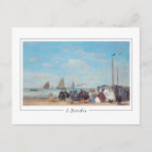 Eugène Boudin #199-2 - Kunstmatig Briefkaart (Voorkant)
