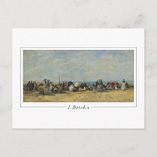 Eugène Boudin #205-2 - Kunstmatig Briefkaart (Voorkant)