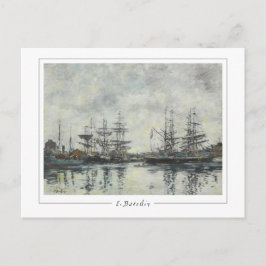 Eugène Boudin #217-2 - Kunstpostkaart Briefkaart