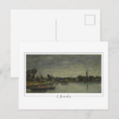 Eugène Boudin #244-2 - Kunstkaart Briefkaart (Voorkant / Achterkant)
