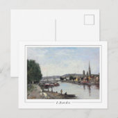 Eugène Boudin #26-2 - Kunstkaart Briefkaart (Voorkant / Achterkant)