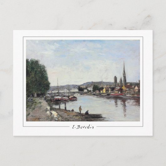 Eugène Boudin #26-2 - Kunstkaart Briefkaart (Voorkant)