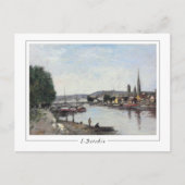 Eugène Boudin #26-2 - Kunstmatig Briefkaart (Voorkant)