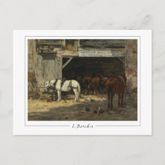 Eugène Boudin #274-2 - Kunstkaart Briefkaart