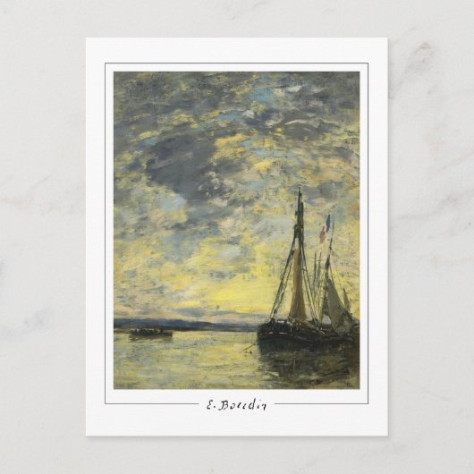 Eugène Boudin #275-2 - Kunstkaart Briefkaart (Voorkant)