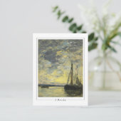 Eugène Boudin #275-2 - Kunstmatig Briefkaart (Staand voorkant)