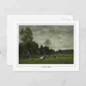 Eugène Boudin #27-2 - Kunstmatig Briefkaart (Voorkant / Achterkant)