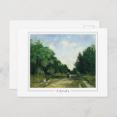 Eugène Boudin #28-2 - Kunstmatig Briefkaart (Voorkant / Achterkant)