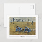 Eugène Boudin #295-2 - Kunstkaart Briefkaart (Voorkant / Achterkant)