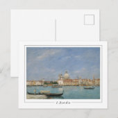 Eugène Boudin #30-2 - Kunstansichtkaart Briefkaart (Voorkant / Achterkant)
