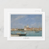 Eugène Boudin #30-2 - Kunstmatig Briefkaart (Voorkant / Achterkant)