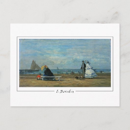 Eugène Boudin #30 - Kunstpostkaart Briefkaart (Voorkant)