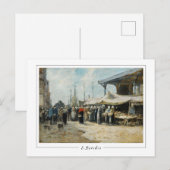 Eugène Boudin #31-2 - Kunstkaart Briefkaart (Voorkant / Achterkant)