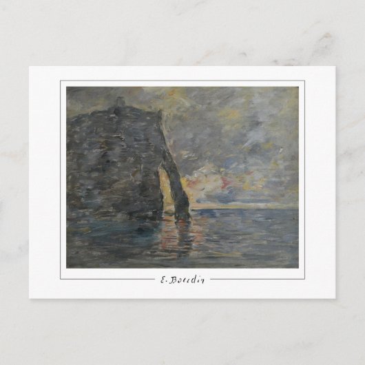 Eugène Boudin #356-2 - Kunstansichtkaart Briefkaart (Voorkant)
