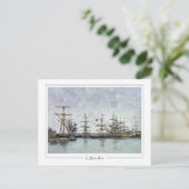 Eugène Boudin #375-2 - Kunstpostkaart Briefkaart (Staand voorkant)
