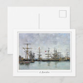 Eugène Boudin #375-2 - Kunstpostkaart Briefkaart (Voorkant / Achterkant)