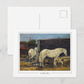 Eugène Boudin #389-2 - Kunstkaart Briefkaart (Voorkant / Achterkant)