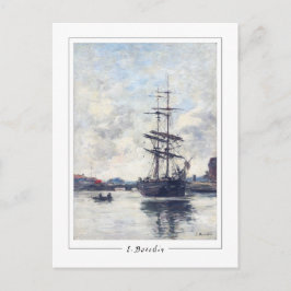 Eugène Boudin #418-2 - Kunstansichtkaart Briefkaart