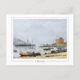Eugène Boudin #478-2 - Kunstmatig Briefkaart