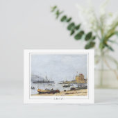 Eugène Boudin #478-2 - Kunstmatig Briefkaart (Staand voorkant)
