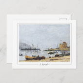 Eugène Boudin #478-2 - Kunstmatig Briefkaart (Voorkant / Achterkant)