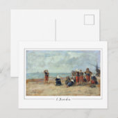 Eugène Boudin #494-2 - Kunstkaart Briefkaart (Voorkant / Achterkant)