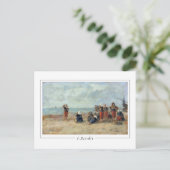 Eugène Boudin #494-2 - Kunstmatig Briefkaart (Staand voorkant)