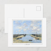 Eugène Boudin #520-2 - Kunstkaart Briefkaart (Voorkant / Achterkant)