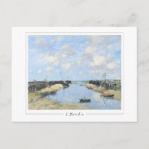 Eugène Boudin #520-2 - Kunstkaart