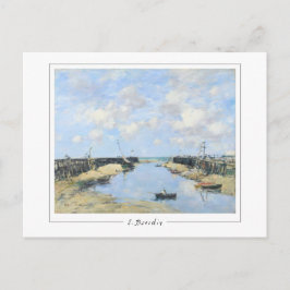 Eugène Boudin #520-2 - Kunstmatig Briefkaart