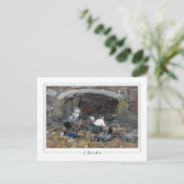 Eugène Boudin #57-2 - Kunstansichtkaart Briefkaart (Staand voorkant)