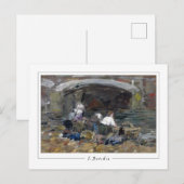 Eugène Boudin #57-2 - Kunstansichtkaart Briefkaart (Voorkant / Achterkant)