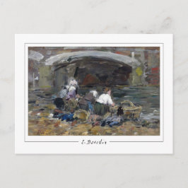Eugène Boudin #57-2 - Kunstmatig Briefkaart