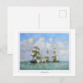 Eugène Boudin #69-2 - Kunstansichtkaart Briefkaart (Voorkant / Achterkant)
