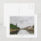 Eugène Boudin #89-2 - Kunstansichtkaart Briefkaart (Voorkant / Achterkant)