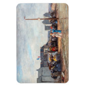 Eugene Boudin - Badtijd in Trouville Magneet (Verticaal)