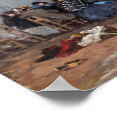 Eugene Boudin - Badtijd in Trouville Poster (Hoek)